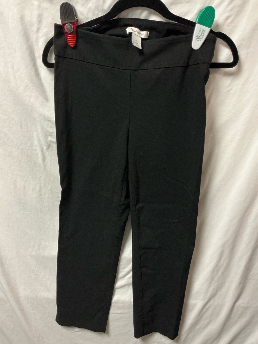 White House Black Market Black Tailored Pants